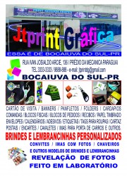 JTPRINT GRÁFICA E FOTO / BRINDES E LEMBRANCINHAS