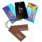 1000 tags / frente e verso color./com furo /9x5cm